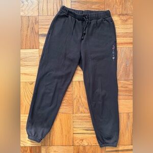 Vans Dark Gray Sweatpants with Logo Detail